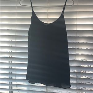 black tank top